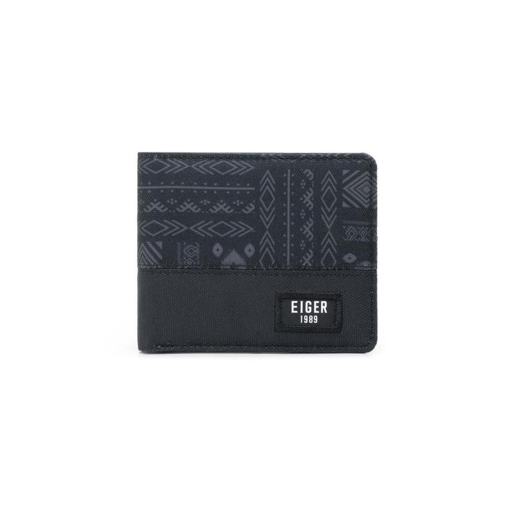 EIGER Ethno Wallet Bifold Dompet Lipat Canvas Polyester Dompet Pria