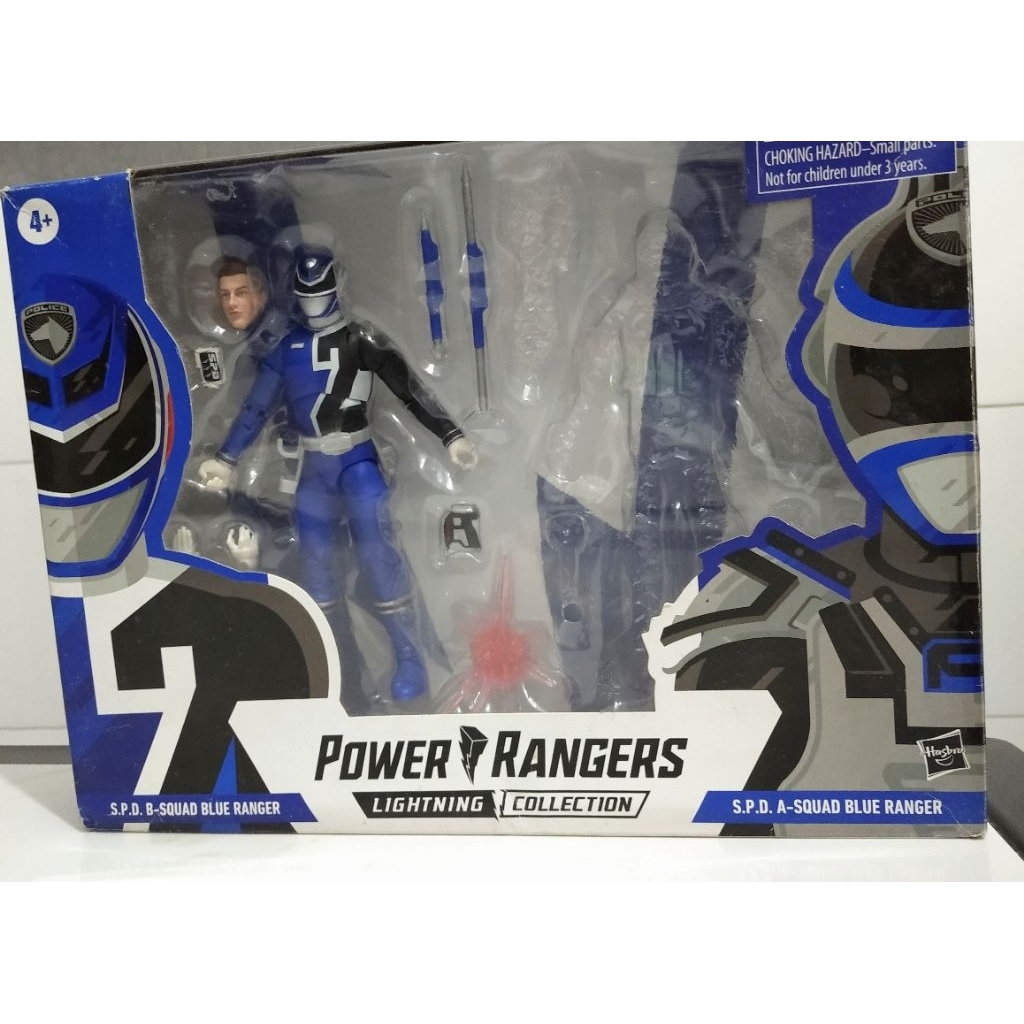 Power Ranger Lightning SPD B Squad Blue Ranger Ori OFC tanpa Ranger A Squad