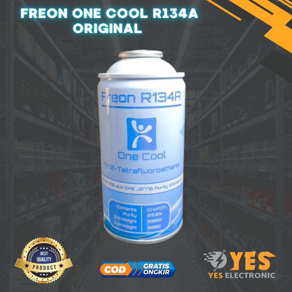 FREON ONE COOL R134A ORIGINAL FREON KULKAS FREON AC MOBIL BERKUALITAS