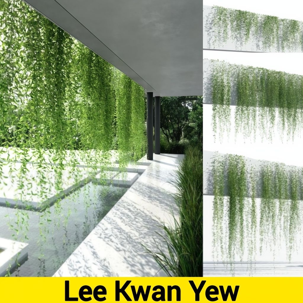 Lee Kwan Yew 5 Polybag Termurah - Tanaman Merambat - Lee Kwan Yu - Tanaman Gantung - Liquanyu