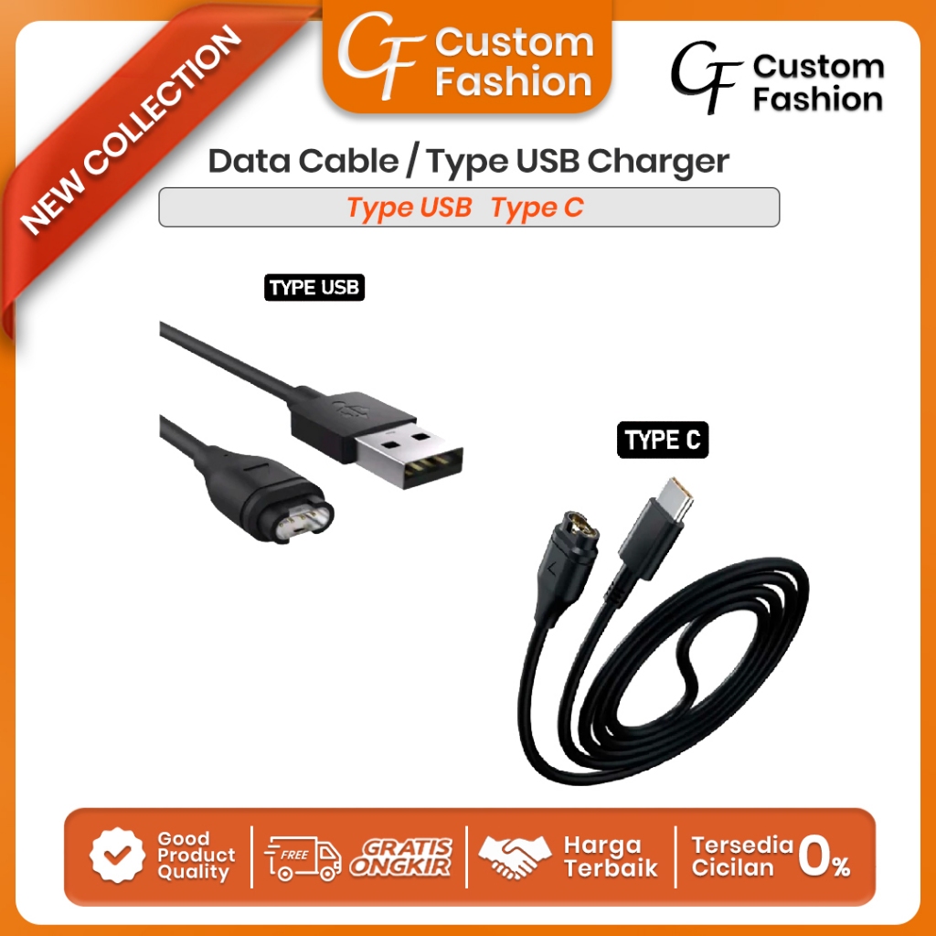 Kabel Data Kabel Charger USB Type C Garmin D2 Air X10 X15 D2 Delta D2 Mach 1 2 D2 Charlie