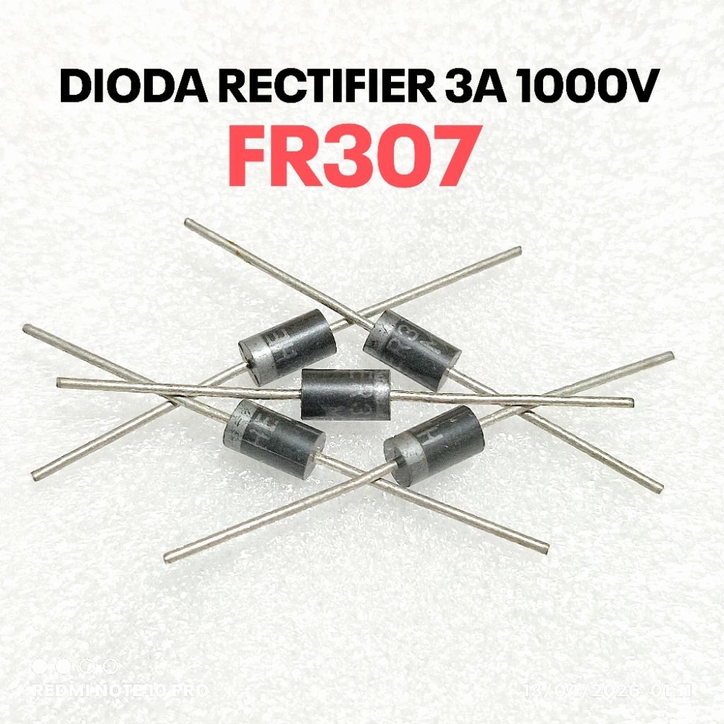 (5 BUAH) DIODA 3A FR307 FR 307 DIODE FR307 1000V