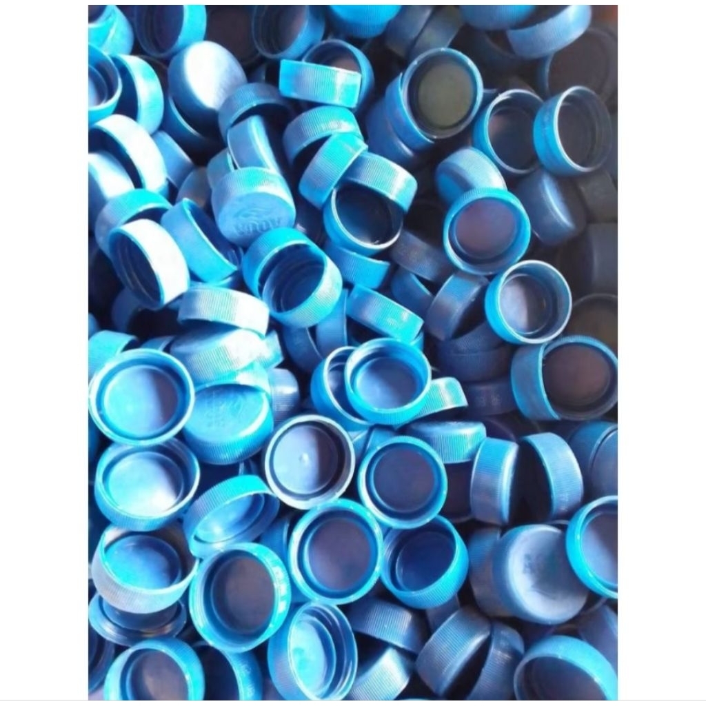 tutup botol aqua & le mineral bekas 100pcs