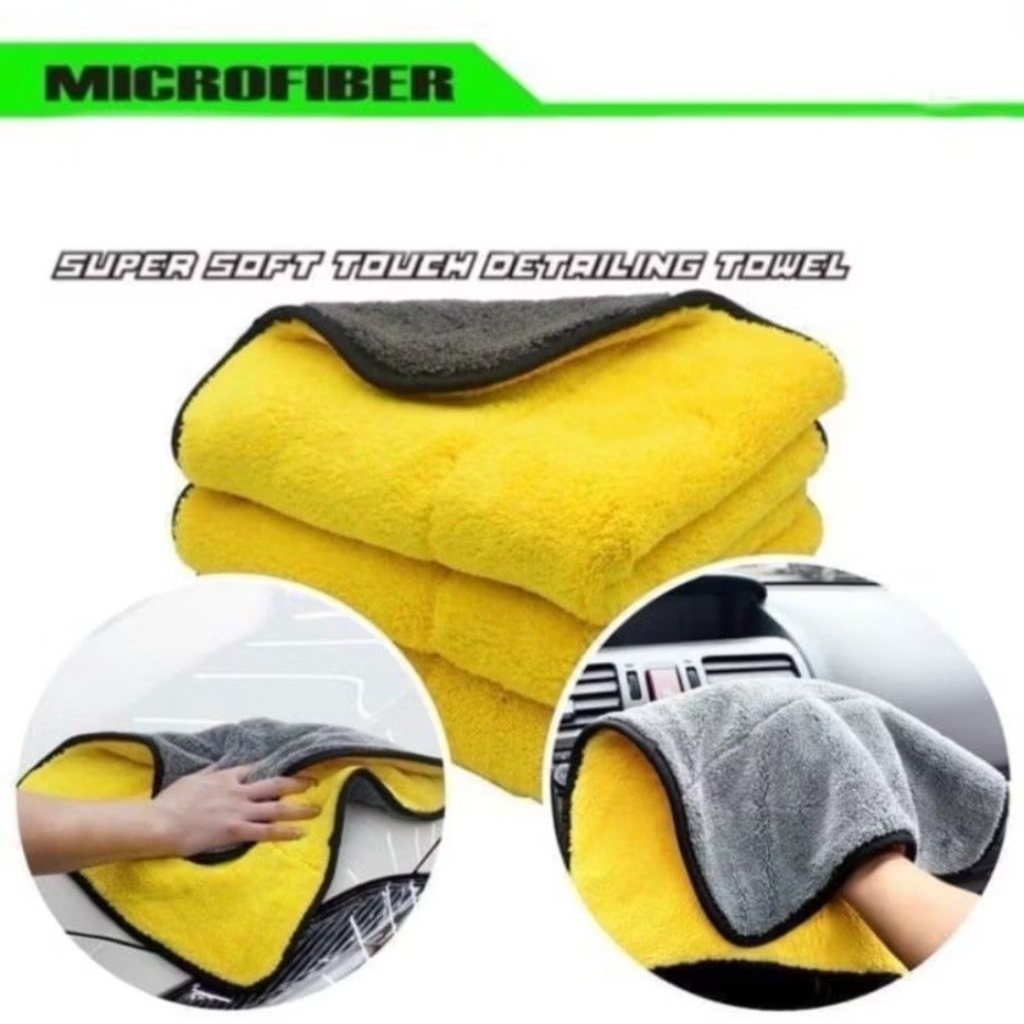 Kain lap Microfiber 500gsm 2sisi