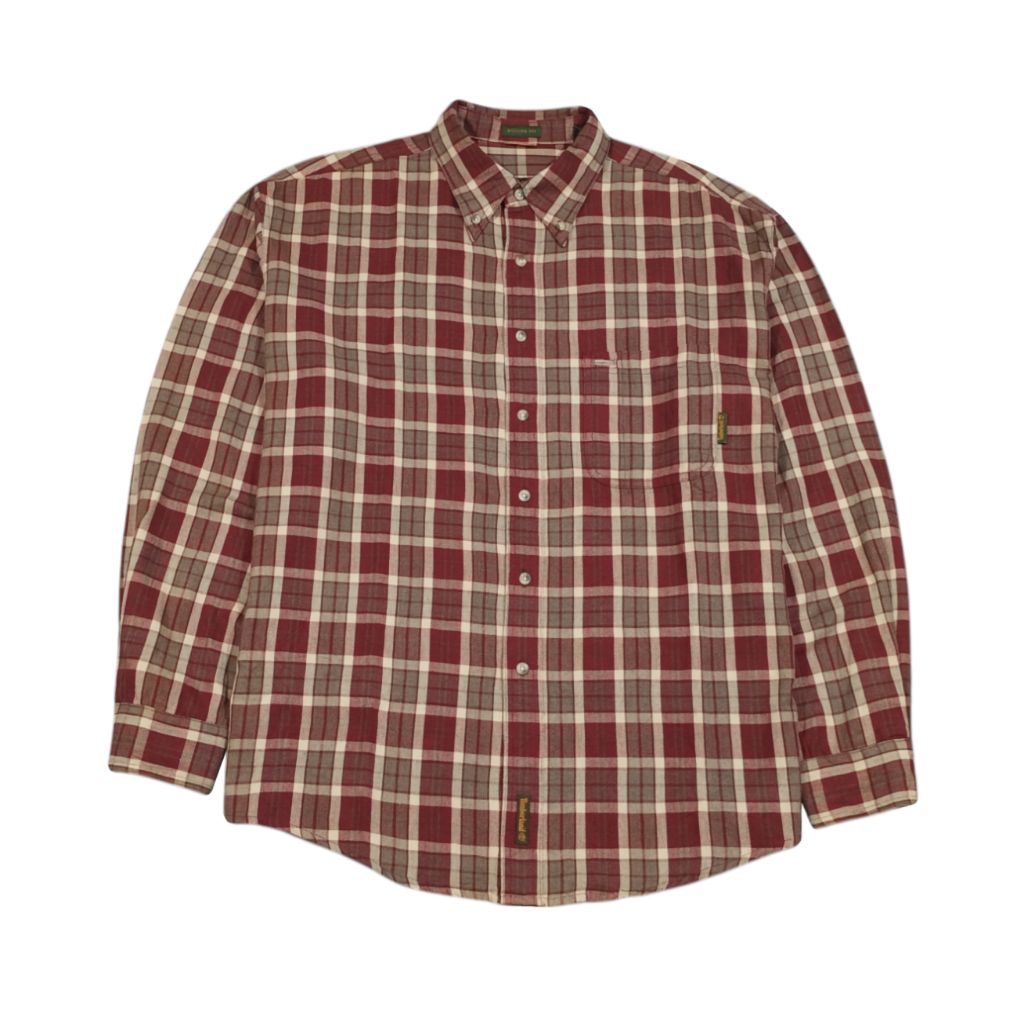 ‎KEMEJA FLANNEL TIMBERLAND SIZE Fit XL SECOND