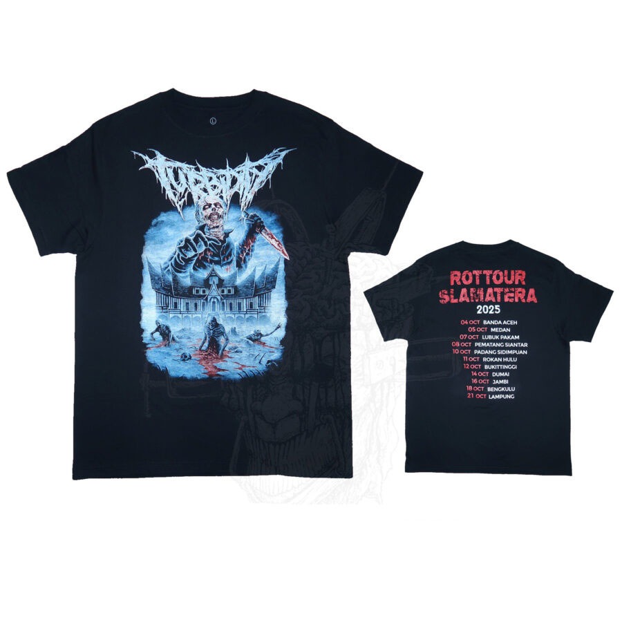 T-Shirt - Turbidity - Rot Tour Slamatera 2025