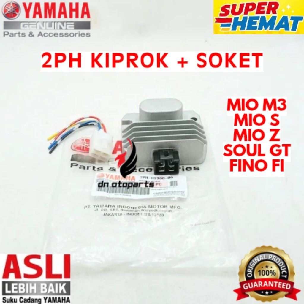 KIPROK + SOKET ORIGINAL YAMAHA KODE 2PH, KIPROK + SOKET MIO M3 KIPROK + SOKET MIO S KIPROK + SOKET M