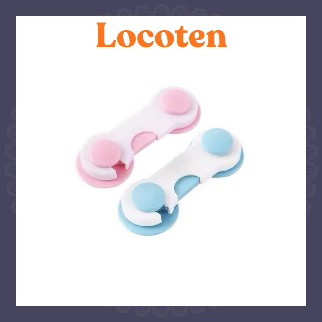 Kunci pengaman pintu laci lemari kabinet baby safety lock pintu lemari kulkas safe lock