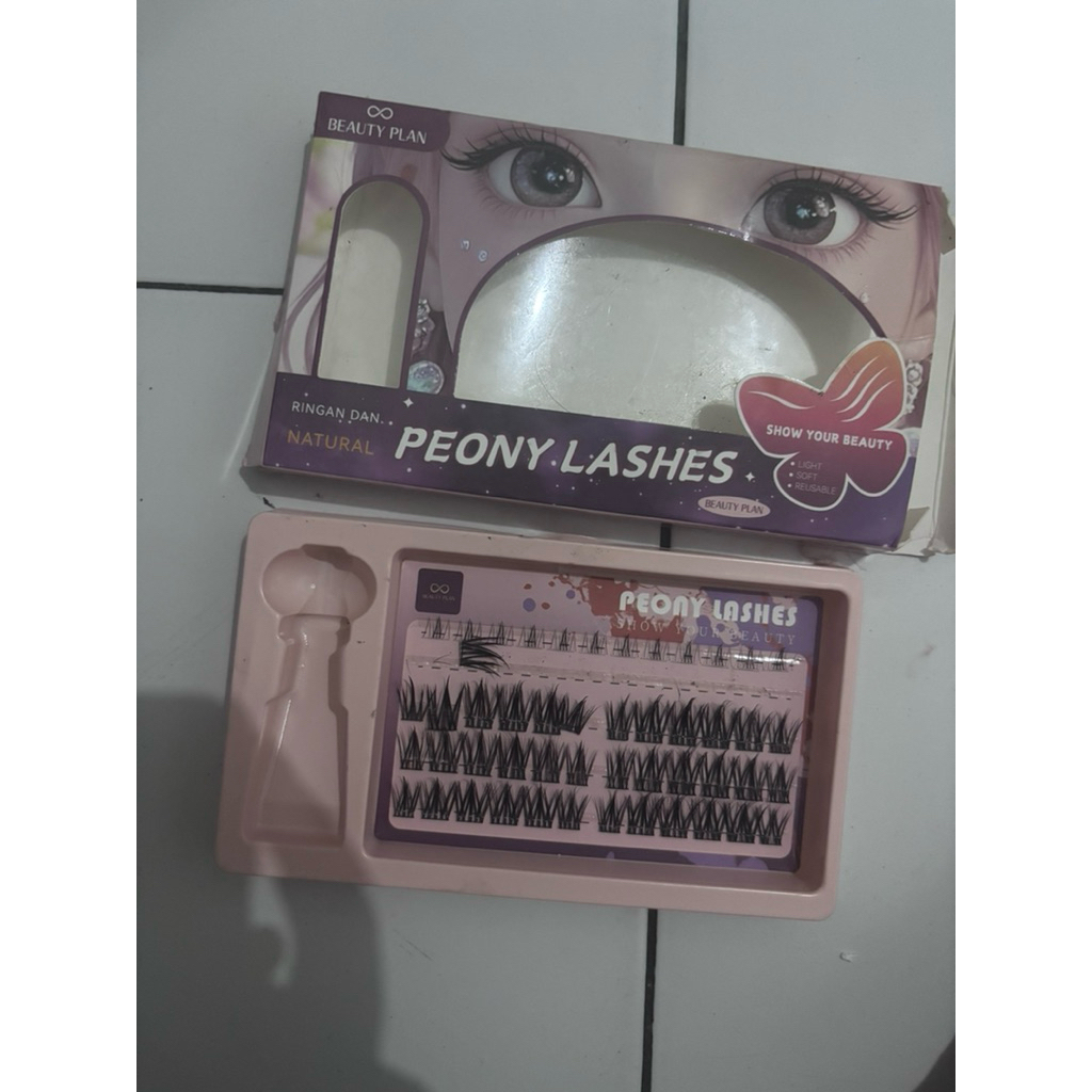 beauty plan-peony lashes prelove free pinset