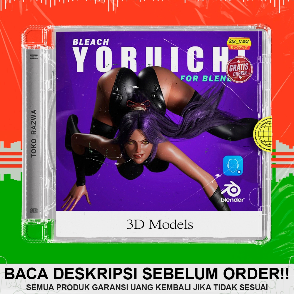 3D Models - Yoruichi For Blender - 120426