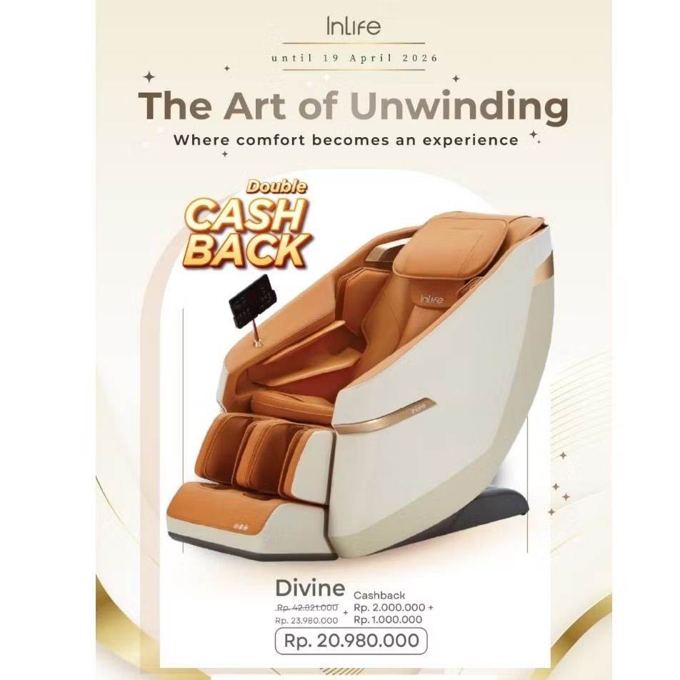 ADVANCE - INLIVE DIVINE Sofa Massager By Advance - Massage Chair - Therapy Kursi Pijat