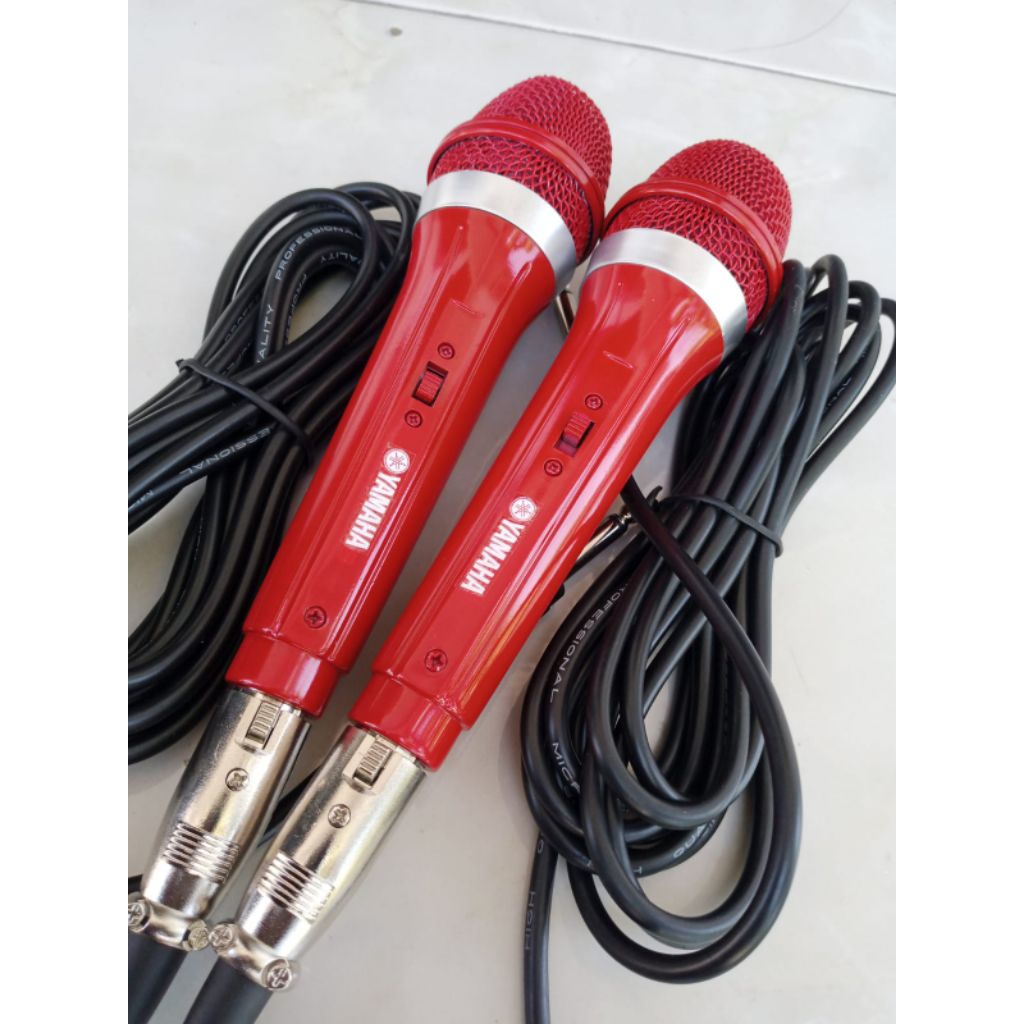 mic vokal suara bagus satu paket isi 2 mic