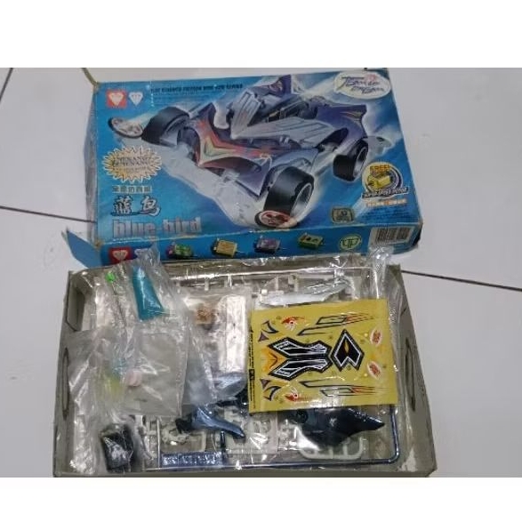 Tamiya Mini4wd Auldey Team of dream blue bird Minus