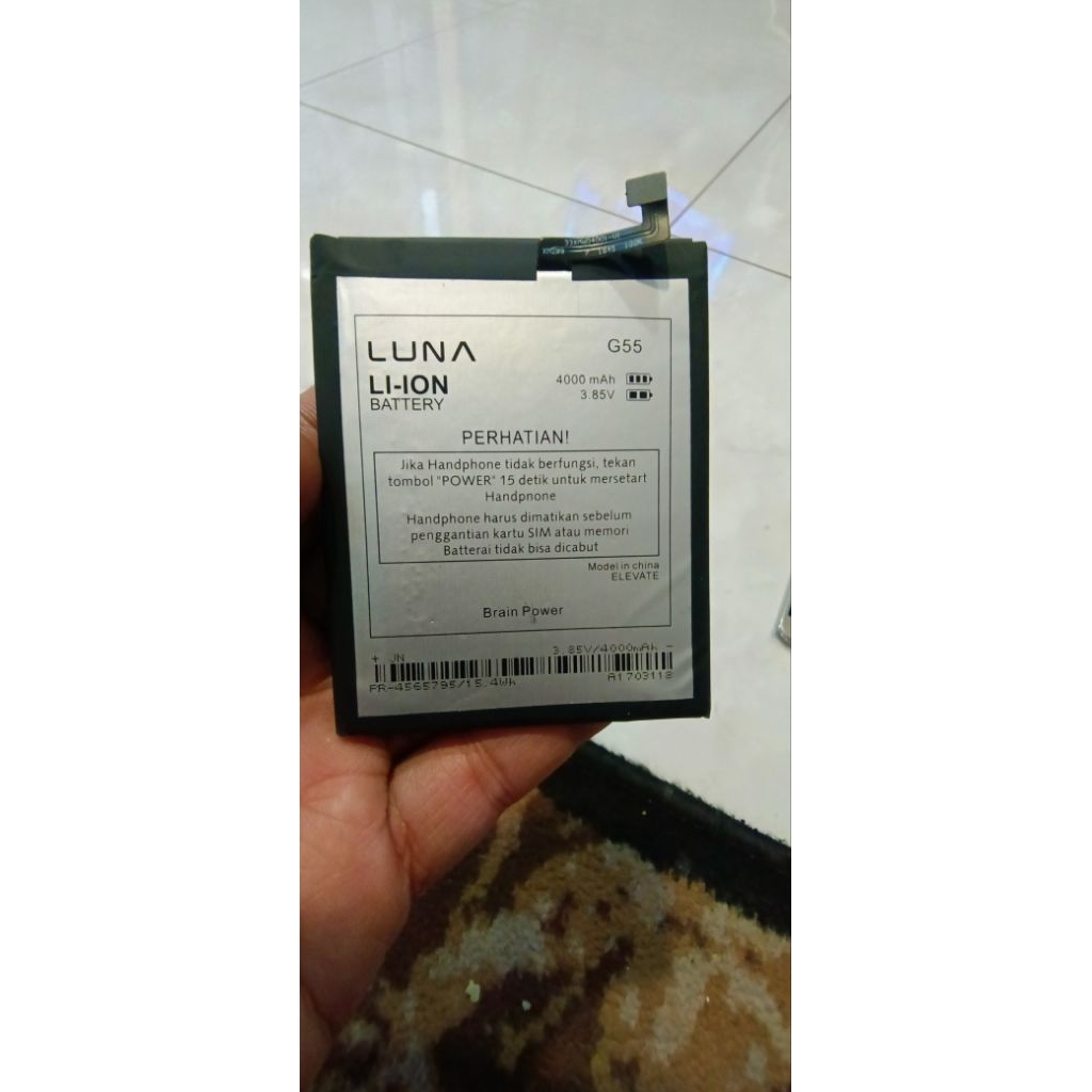 Baterai Luna G55