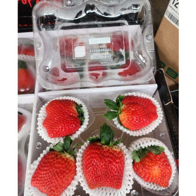 Strawberry Korea Jumbo Arihyang / Strawberry Korea Super Jumbo 300grm / Pack