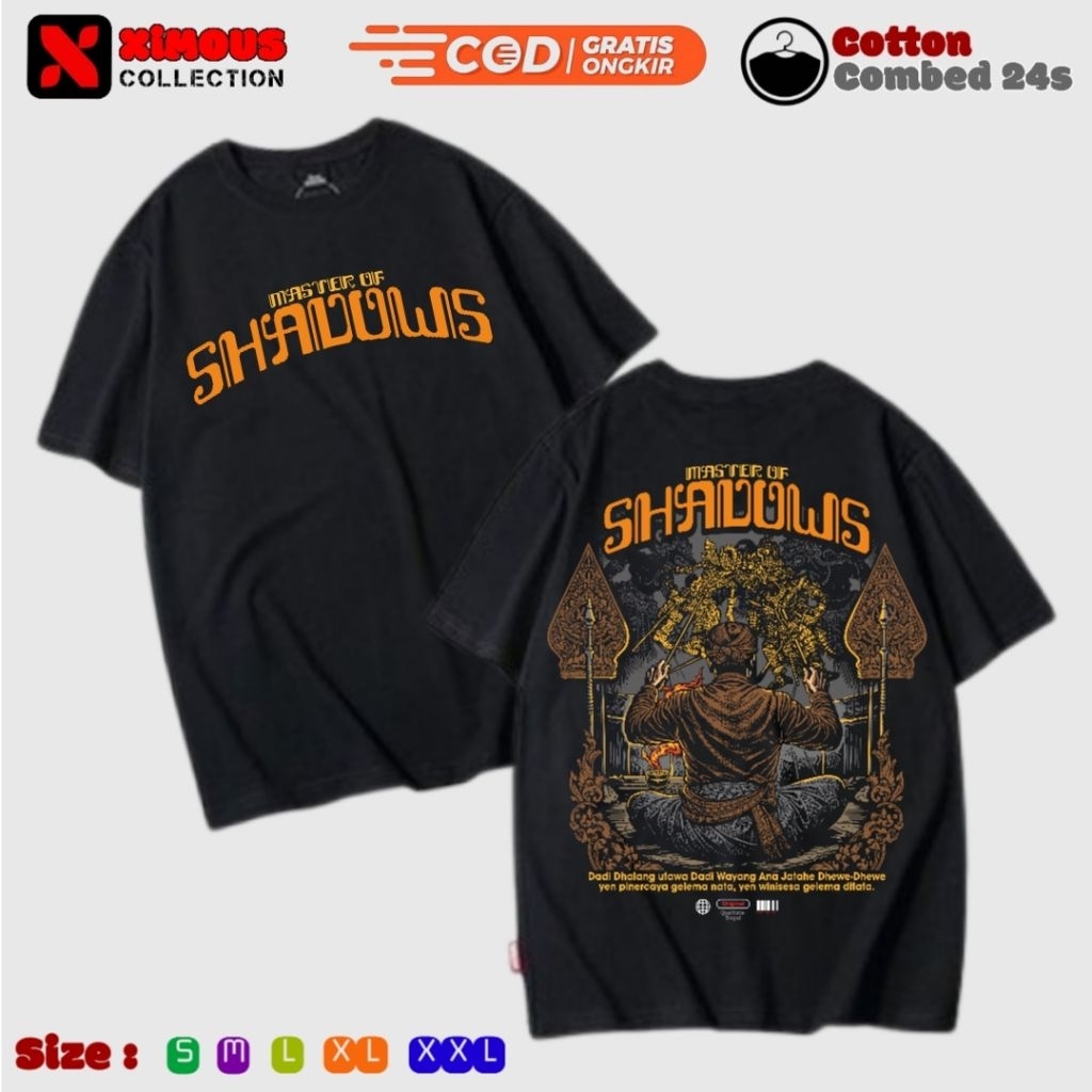 Kaos Baju Dalang | Kaos Nusantara | Nusantara Series