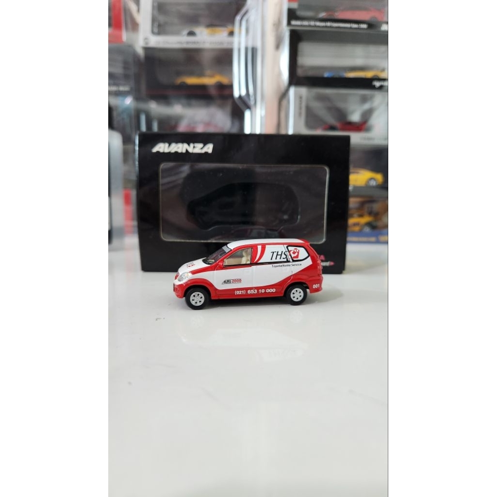 Diecast 1:64 Toyota avanza THS (toyota home service)