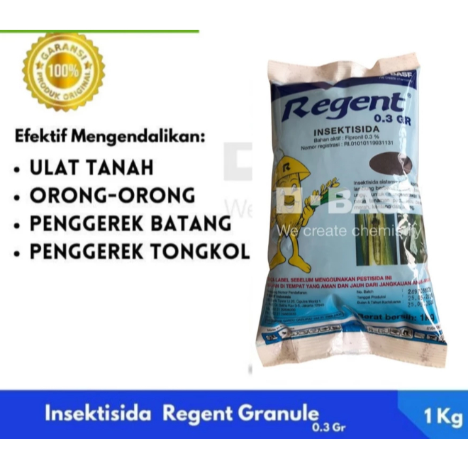 INSEKTISIDA REGENT 0,3GR BUBUK UNGU KEMASAN 1KG ORIGINAL