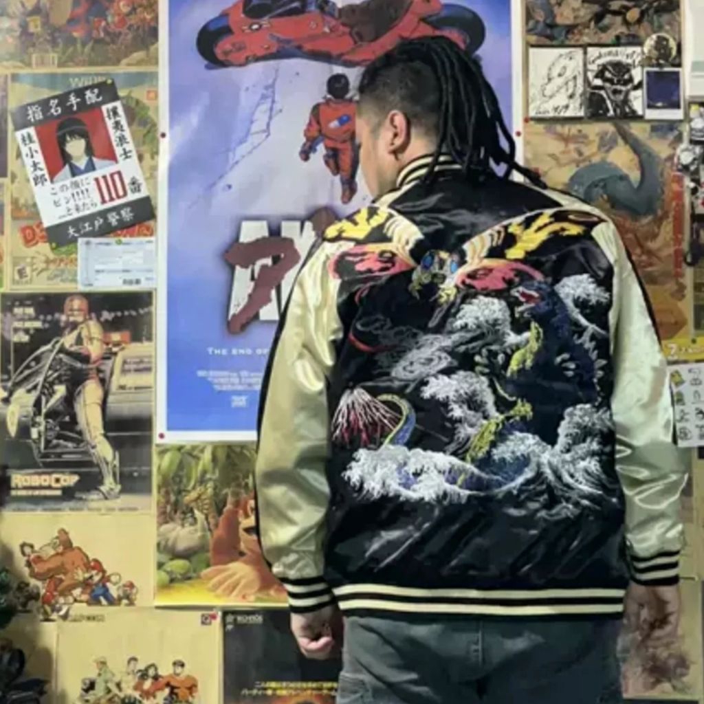 JACKET SUKAJAN GODZILLA FULL BORDIR ORIGINAL IMPORT
