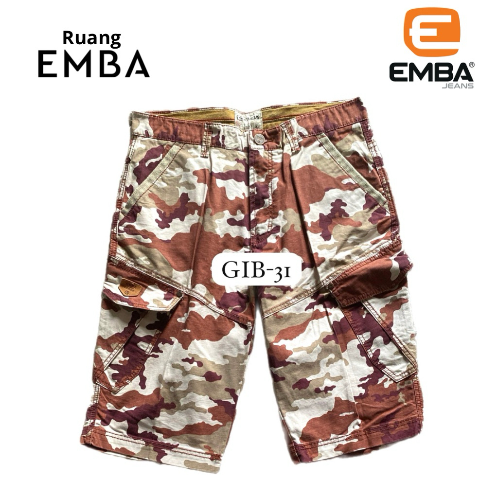 EMBA - Cargo Pendek EMBA Classic Size 31 - DEFFECT GUDANG