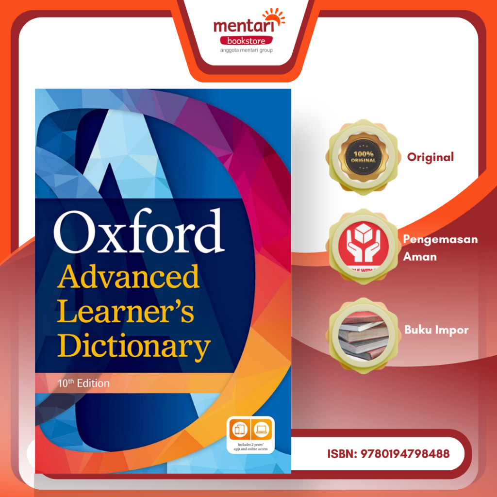 Kamus Oxford Advanced Learner’s Dictionary 10th Edition Original | Kamus Bahasa Inggris Oxford OALD1