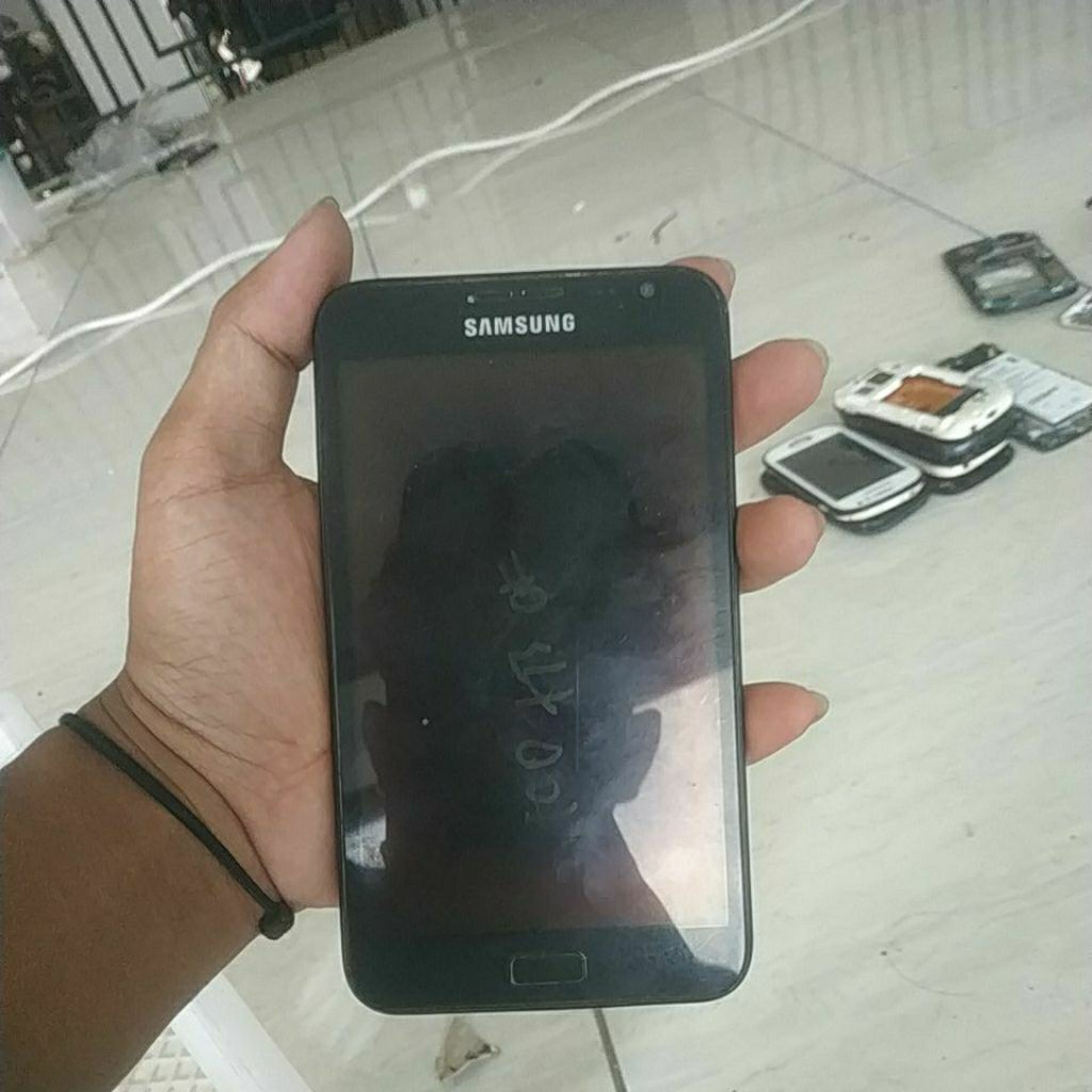 CASING FULSET+LCD TOCKRIN OKE BEKAS SAMSUNG GALAXY NOTE 2/N7100