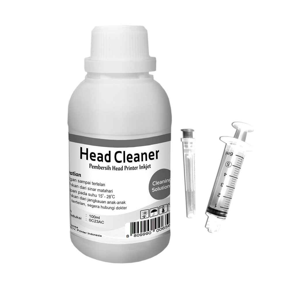 Head Cleaner DTG Printer Epson HP Canon Premium Cleaner 100ml