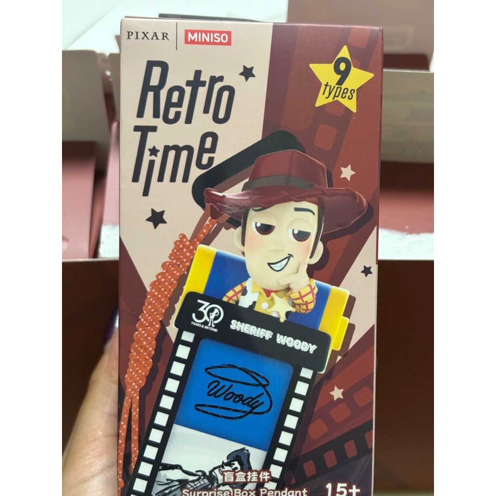 BLIND BOX MINISO RETRO TIME FRAME PHOTO TOY STORY