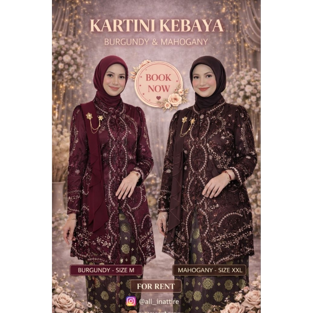 HANYA PENYEWAAN Kartini kebaya by SARAH THE LABEL