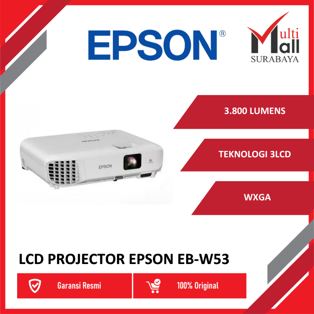 LCD PROJECTOR EPSON EB-W53
