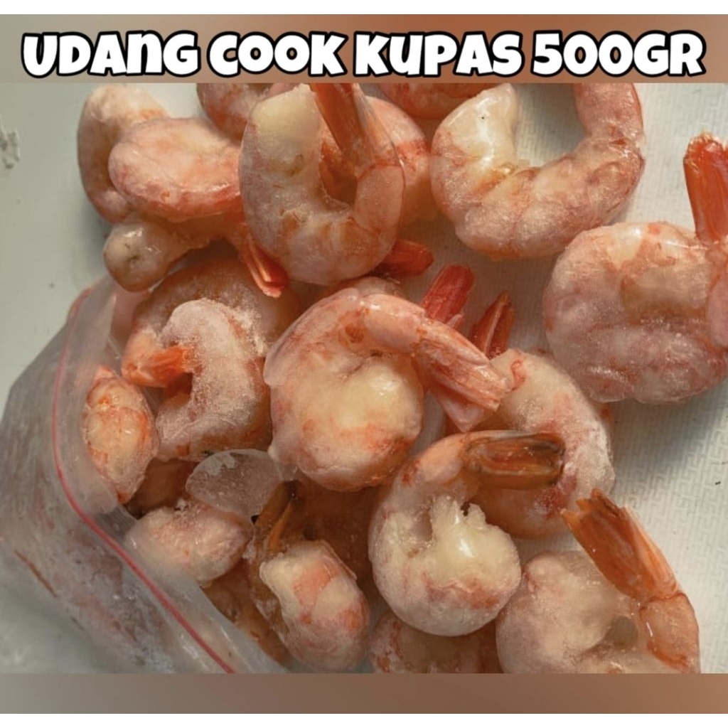 UDANG COOK KUPAS 500GR//FROZEN FOOD INSTAN SEMARANG KOTA