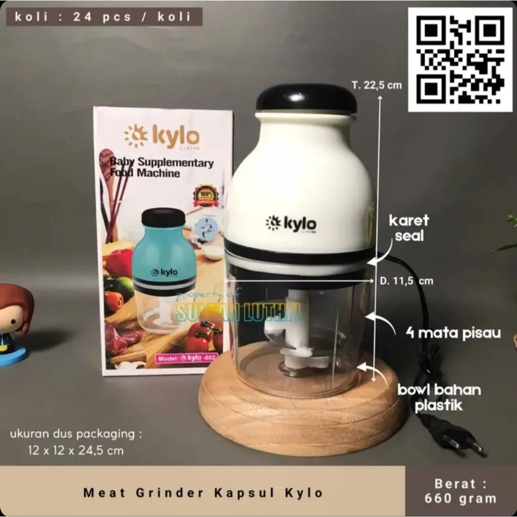 Meat Grinder Kapsul Kylo