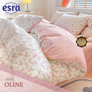 Sprei Set Bahan Katun Motif Kaktus