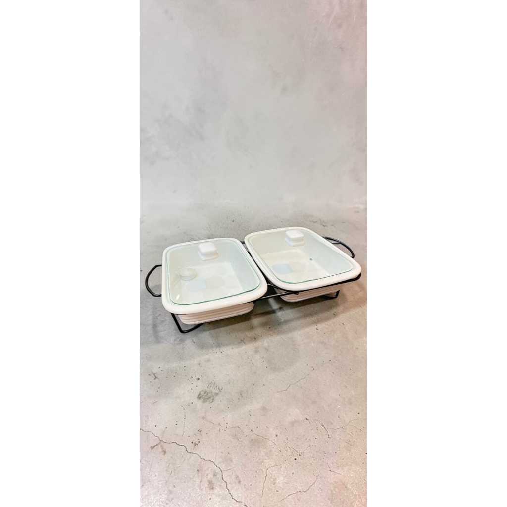Prasmanan Keramik Polos Set Homeline