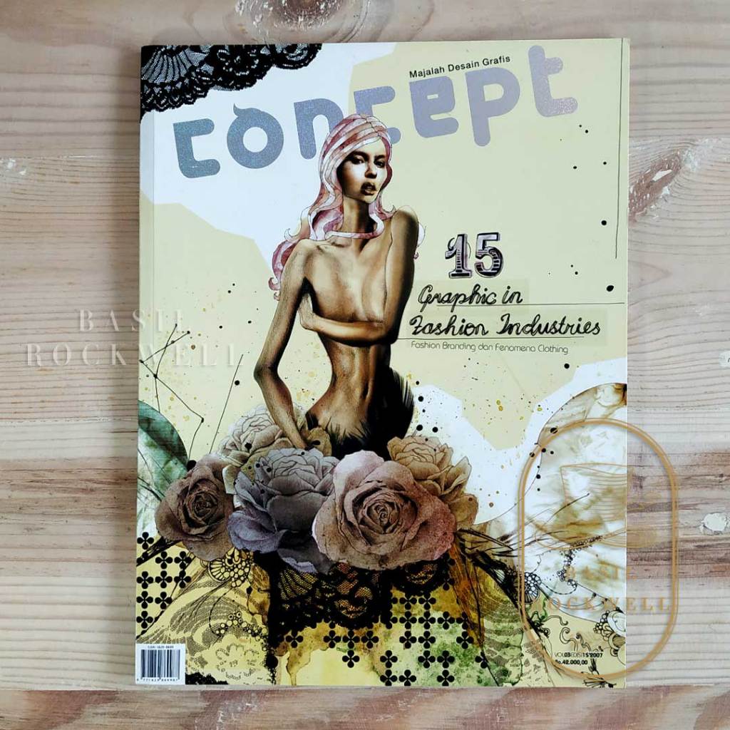 Concept Magazine Vol. 3 Edisi 15 2007 Graphic Design Illustration Majalah Desain Grafis