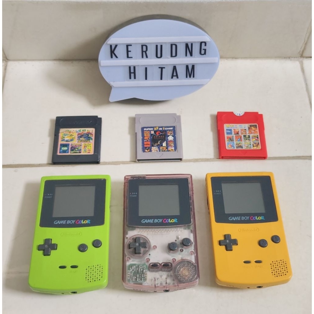 Gameboy color Gbc Original Nintendo bonus kaset