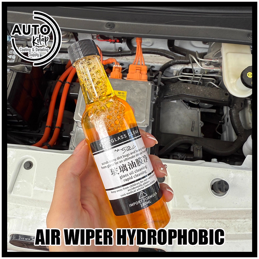 Air Wiper Hydrophobic Mobil Sabun Wipper Efek Daun Talas Wiper Fluid