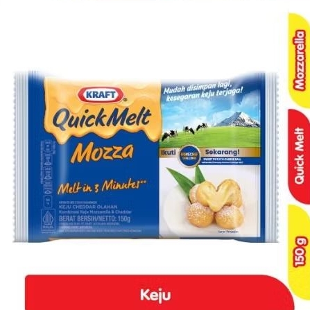 Keju Kraft Quick Melt  Mozza