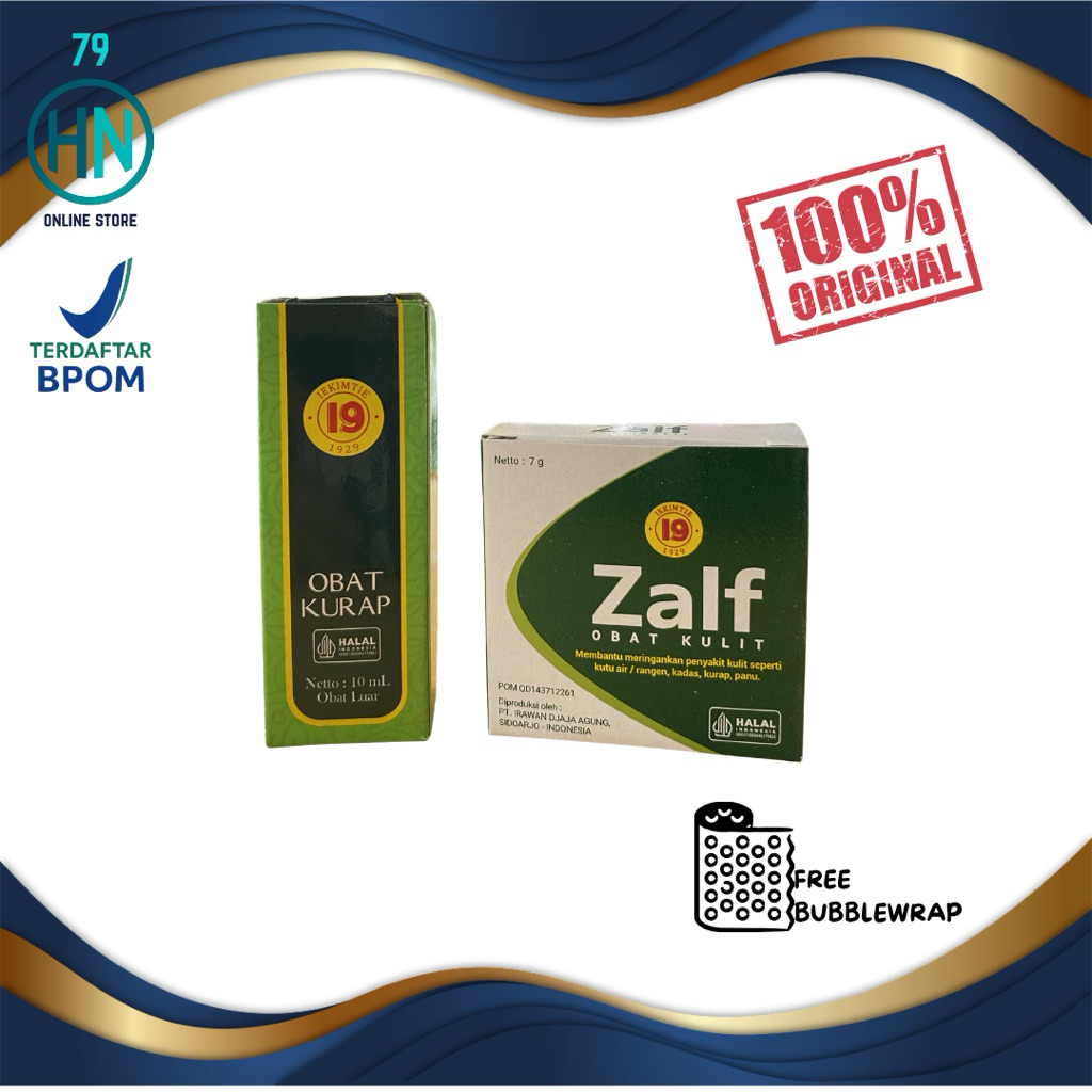 Obat Kurap Cap 19 - Zalf