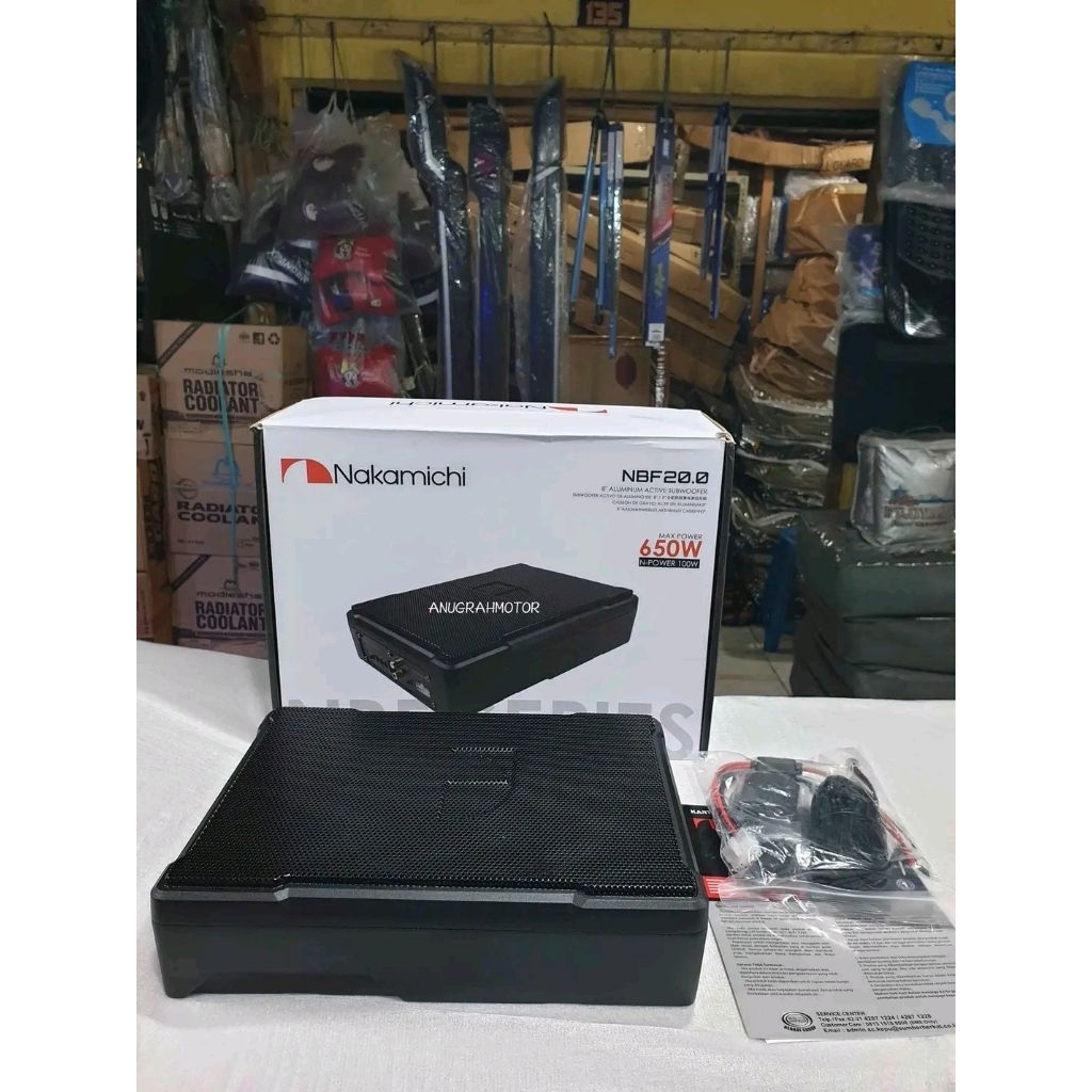 Subwoofer kolong Nakamichi NBF 20.0 subwoofer kolong mobil