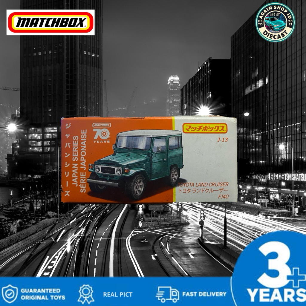 Matchbox Toyota Land Cruiser Hardtop FJ40 Green