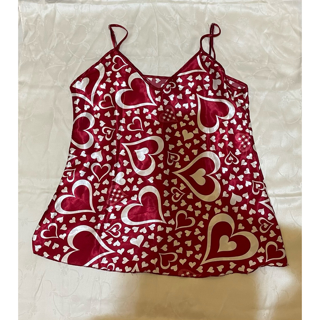 Tanktop Silk Merah