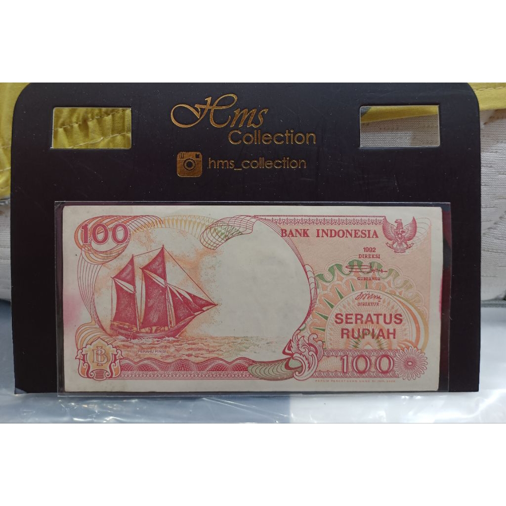 Uang Kuno 100rupiah perahu pinisi koleksi