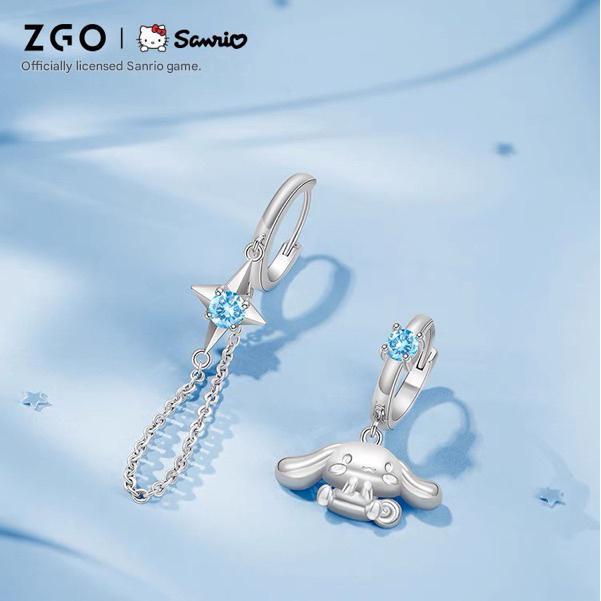 Anting Sanrio (DEPOSIT) Character ZGO Cinnamoroll S925
