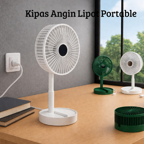 Kipas Angin Lipat Portable Kipas USB Kabel / Kipas Mini USB Fan Portable Telescopic Kabel