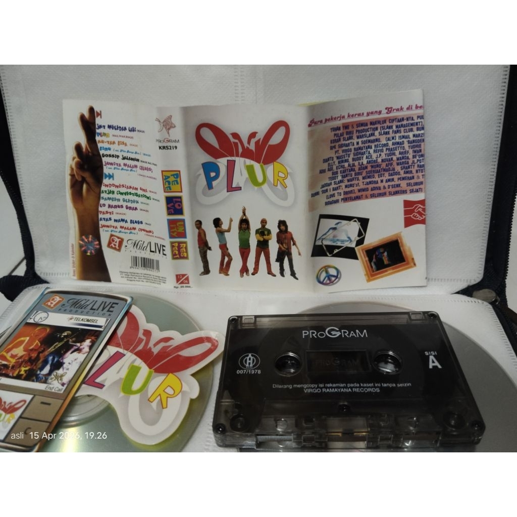 kaset pita slank PLUR