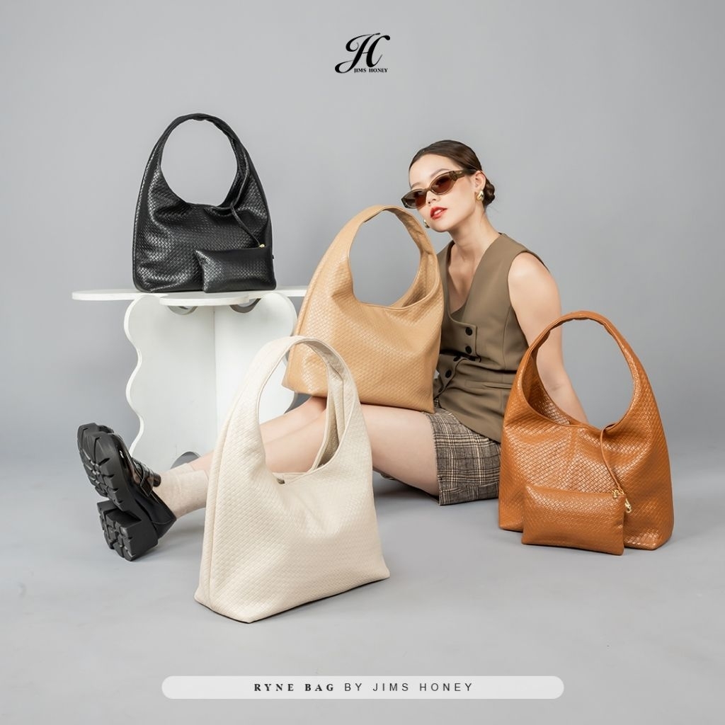 Jims honey Ryne tas Jims honey beranak model tote bag dan bahu wanita