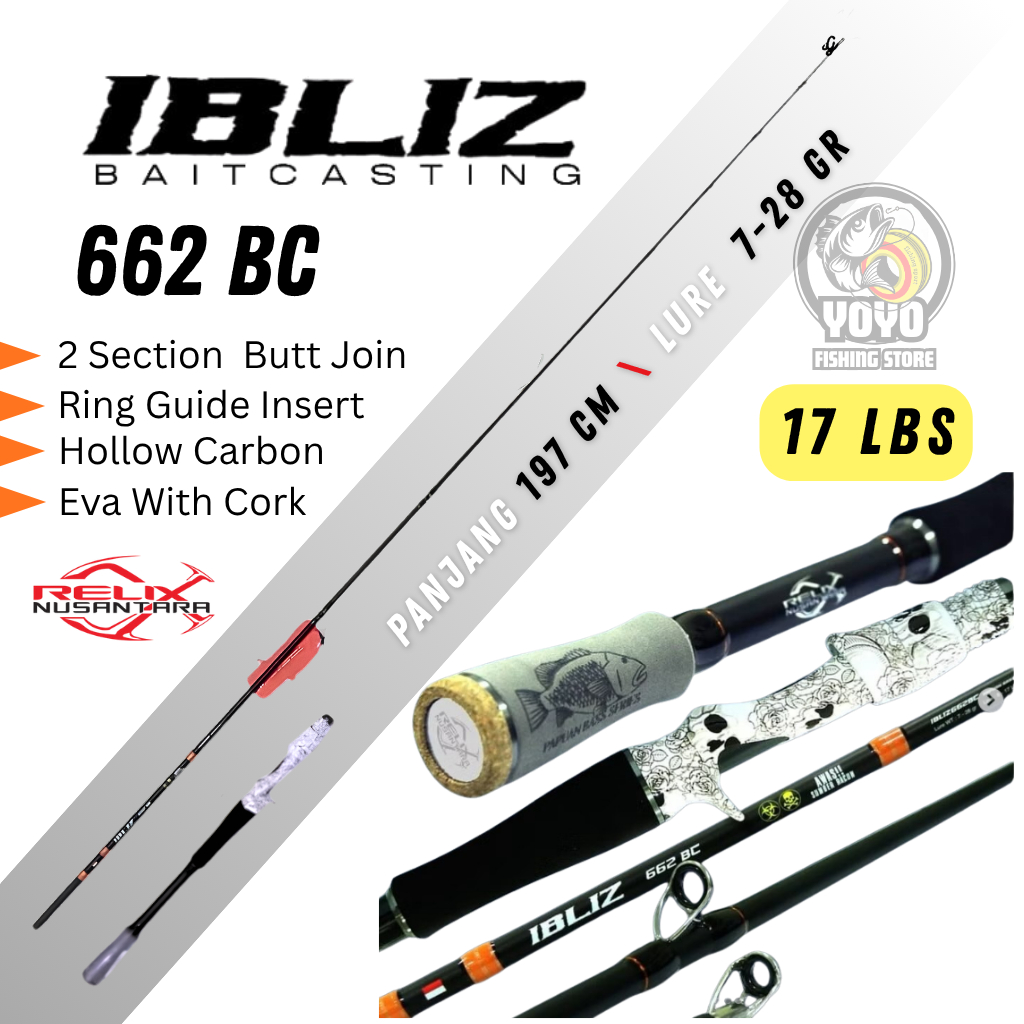 Joran BC Ibliz Relix Nusantara 662 BC