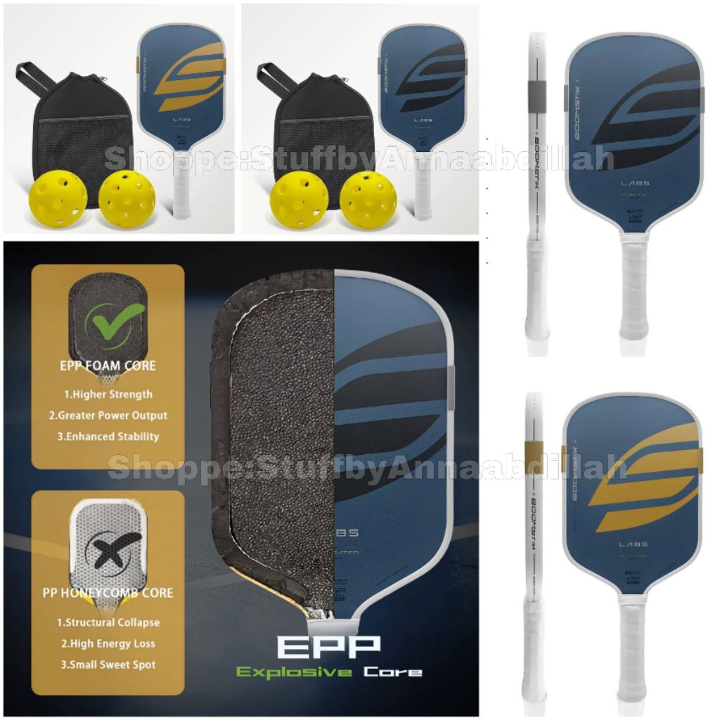 Ready best selling raket padel serat karbon Selkirk x Peak T700, 16mm gen 4 230+5gr