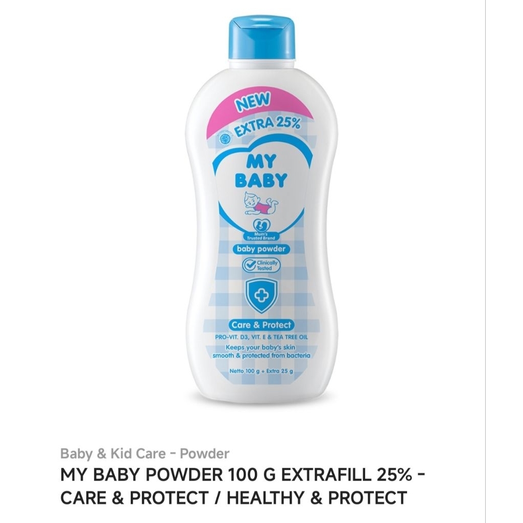 my baby Bedak Healty protects 100gr